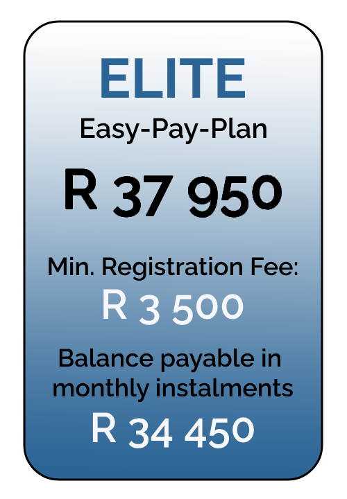 Fees: ELITE Easy-Pay-Plan R34450 Fees: ELITE Easy-Pay-Plan R34450