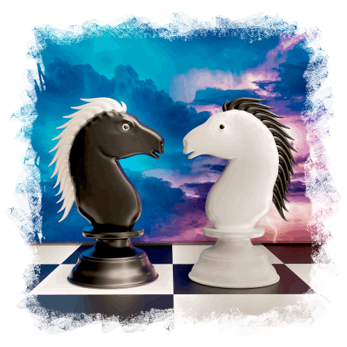 Similar but different chess pieces Similar but different chess pieces