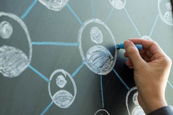 get connected through the forum